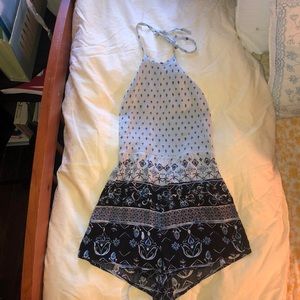 Urban outfitters halter romper